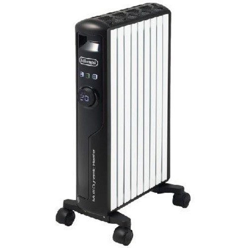 DeLonghi デロンギ マルチダイナミックヒーター MDHS12-BK ピュアホワイト マットブラック 4988371012876