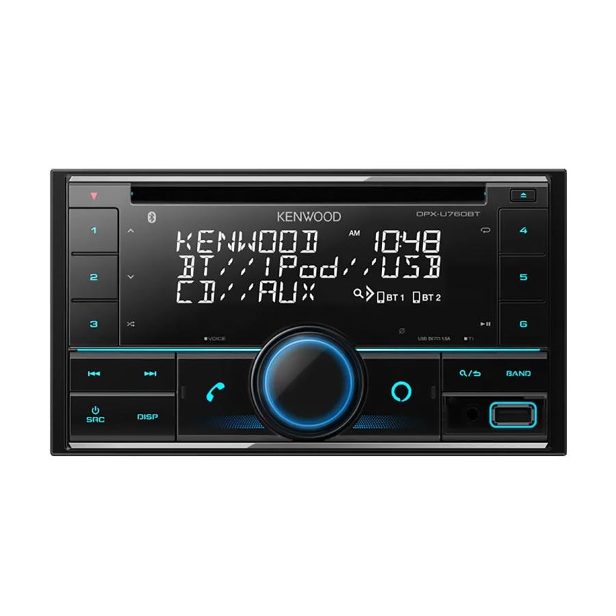 ケンウッド KENWOOD カーオーディオ DPX-U760BT 4975514063154