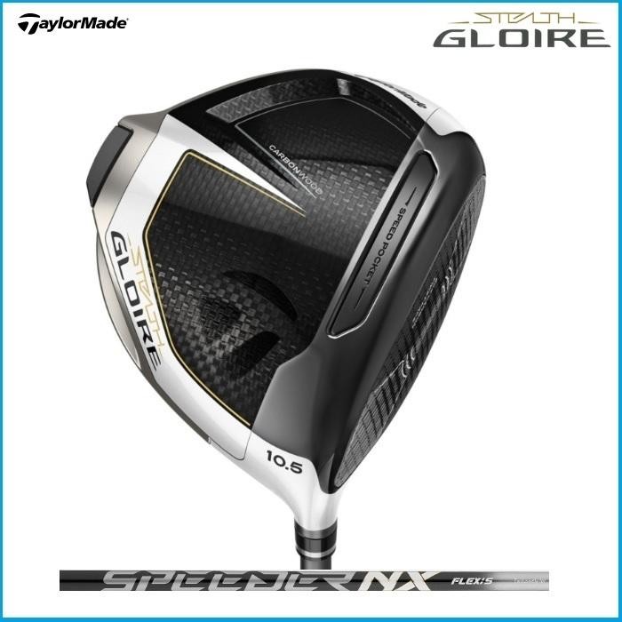 TaylorMade テーラーメイド ゴルフドライバー ステルス グローレ シャフトSPEEDER NX for TM 硬さS ロフト角10.5 メンズ 4570095411518