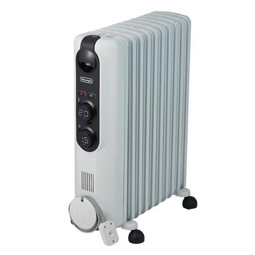 DeLonghi デロンギ オイルヒーター RHJ35M1015-BK  ピュアホワイト ブラック 4988371012807