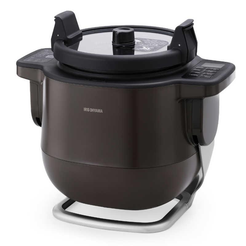 IRIS OHYAMA アイリスオーヤマ 自動かくはん式調理機 CHEF DRUM KDAC-IA2-T 4967576565387
