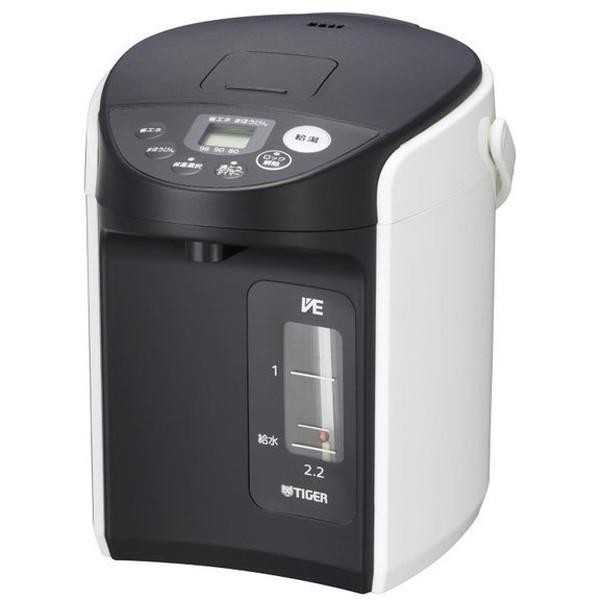 タイガー魔法瓶 TIGER VE電気まほうびん とく子さん  PIQ-A221-W 4904710434574