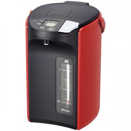 タイガー魔法瓶 電気ポット レッド PIP-A301-R 4904710434567
