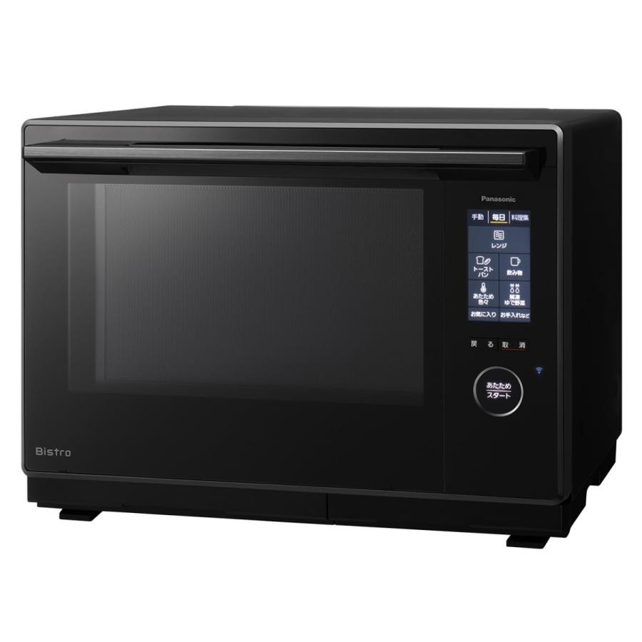Panasonic パナソニック 電子レンジ・オーブンレンジ ビストロ NE-UBS10A-K ブラック 4549980586655