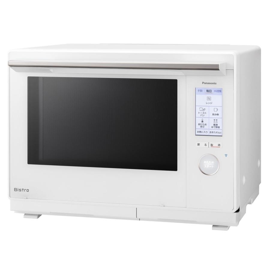 Panasonic パナソニック 電子レンジ・オーブンレンジ ビストロ NE-UBS10A-W ホワイト 4549980586662