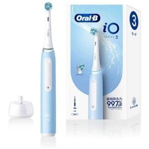BRAUN ブラウン 電動歯ブラシ オーラルB iO3 iOG31A60IB アイスブルー  4210201442301