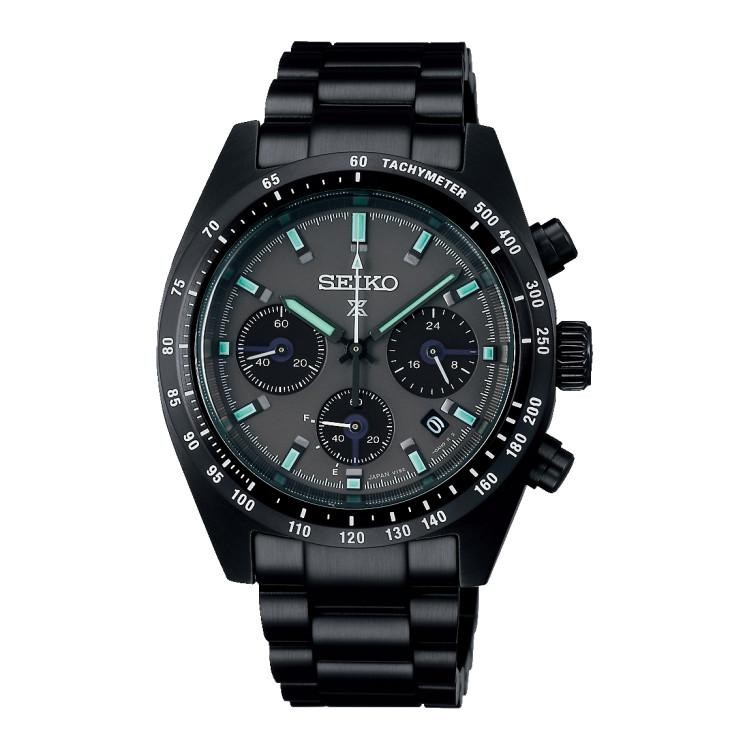SEIKO セイコー 腕時計 プロスペックス SPEEDTIMER ソーラークロノグラフ The Black Series SBDL103 4954628463753