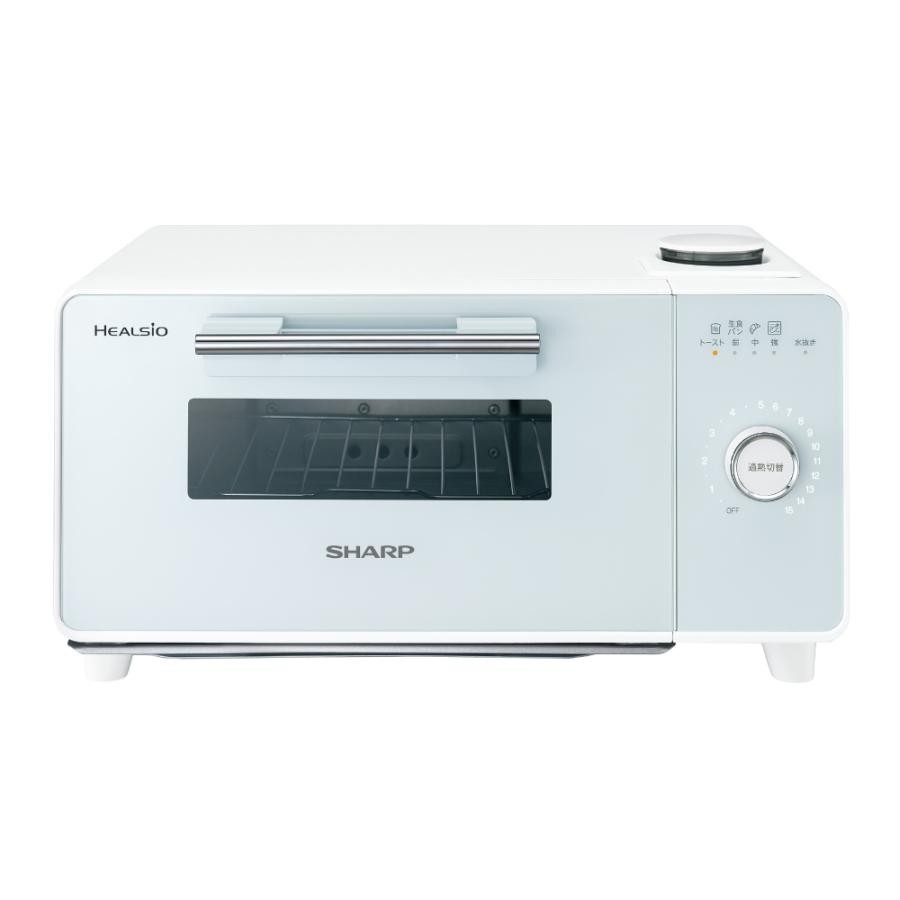 SHARP シャープ オーブントースター HEALSIO グリエ AX-GR2-W ホワイト 4974019194790