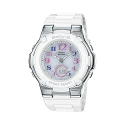 CASIO カシオ 電波ソーラー Baby-G BGA-1100GR-7BJF ホワイト 4971850059257