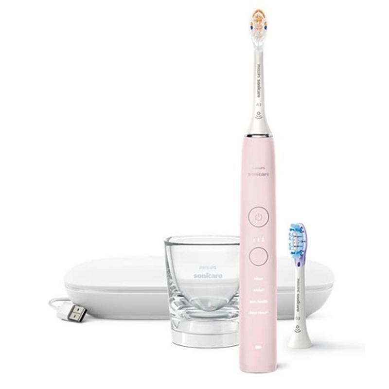 PHILIPS フィリップス 電動歯ブラシ本体 ソニッケアー ダイヤモンドクリーン 9000 HX9911/58 ピンク 8710103992912