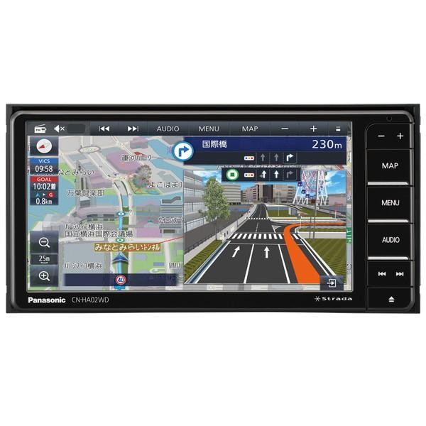 カーナビ パナソニック(Panasonic)  ストラーダ CN-HA02WD　4549980657225