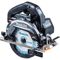 マキタ 充電式マルノコ40Vmax黒 刃径165mm/切込66mm 2.5Ahバッテリ・充電器・ケース付 HS001GRDXB 0088381892018