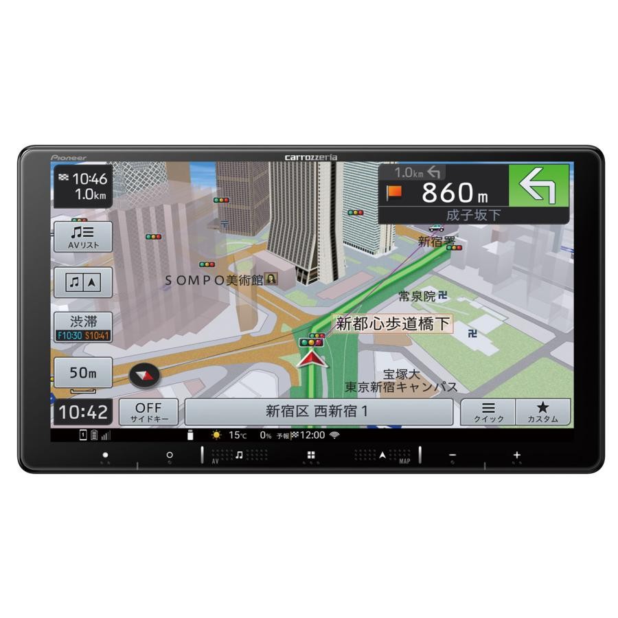 カーナビ パイオニア(Pioneer) 楽ナビ AVIC-RQ720　4988028500916