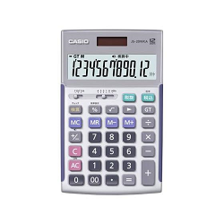 CASIO カシオ 本格実務電卓 12桁 JS-20WKA-SR-N シルバー 4549526613272