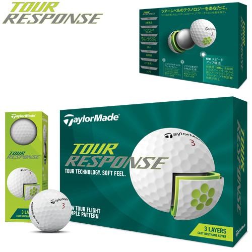 TAYLOR MADE テーラーメイド ゴルフボール TM22 Tour Response JPN dz 2022年 ホワイト 4570095379849