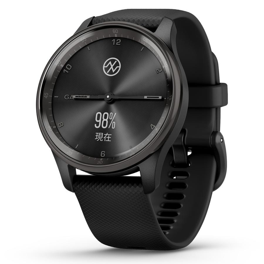 ガーミン GARMIN vivomove Trend 010-02665-70 Black/Slate 0753759312763