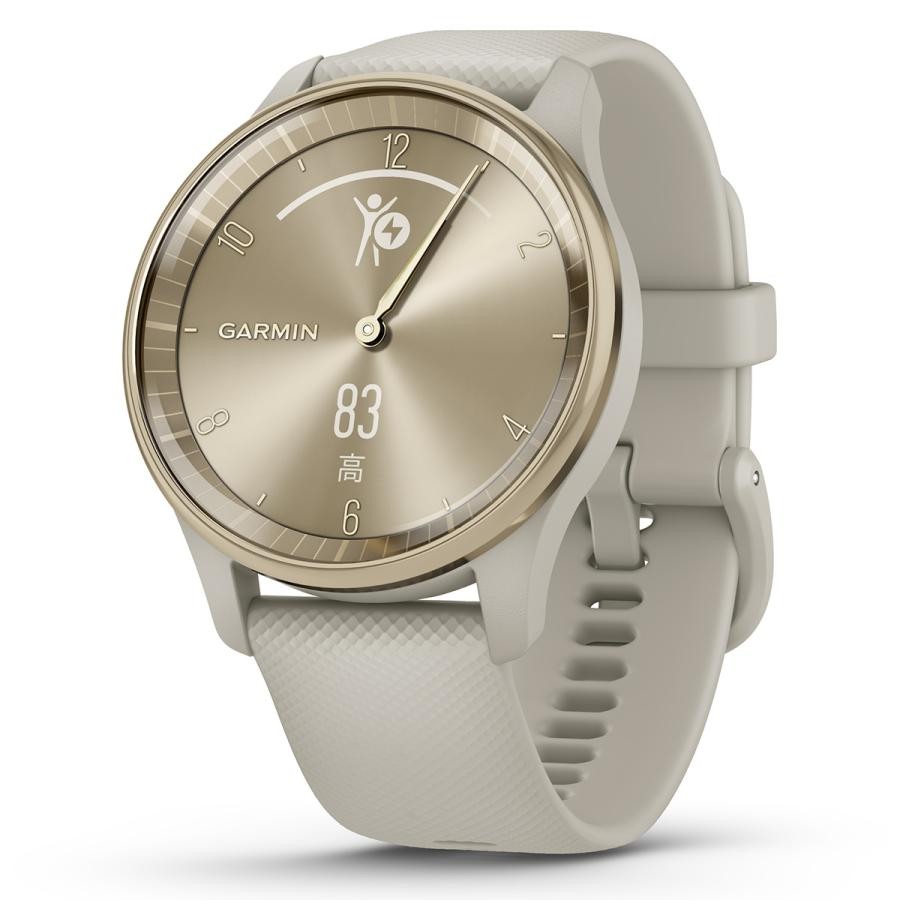 ガーミン GARMIN vivomove Trend 010-02665-72  French Gray/Cream Gold 0753759312787