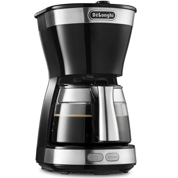 デロンギ DeLonghi ドリップコーヒーメーカー ICM12011J-BK インテンスブラック 4988371024343