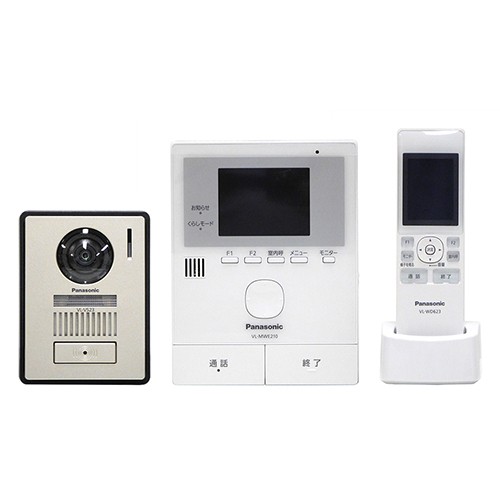 Panasonic どこでもドアホン VL-SWE210KL 4549980636848