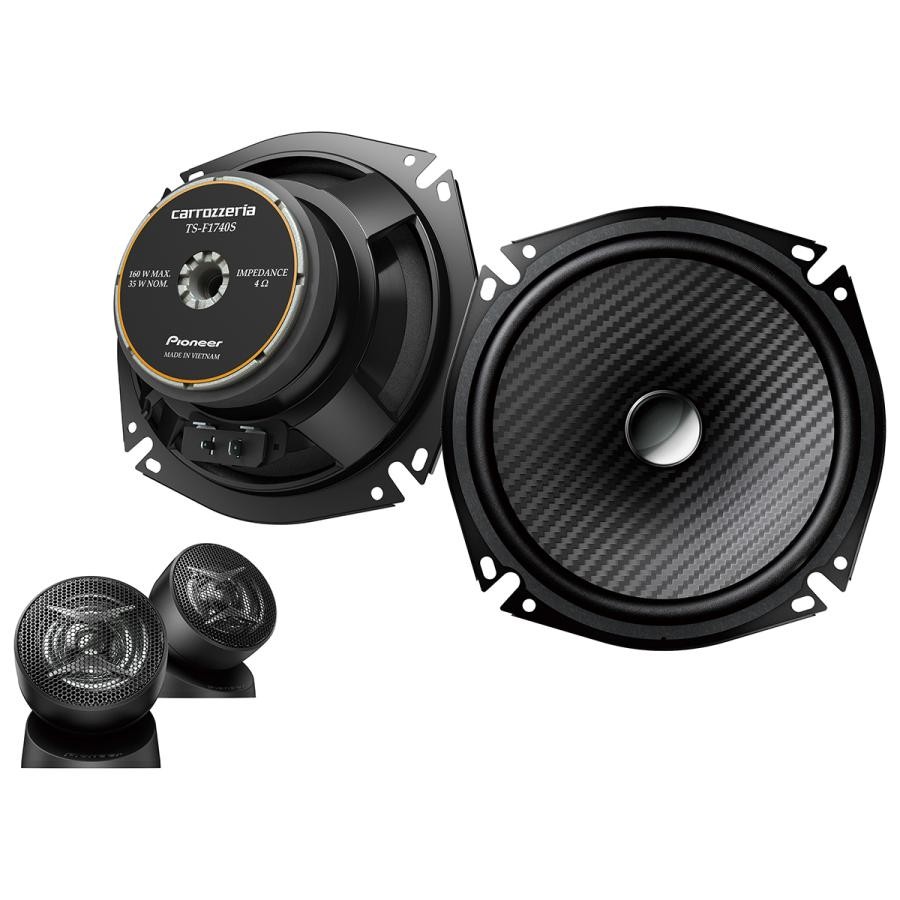 カースピーカー パイオニア(Pioneer) TS-F1740SII　4988028497001