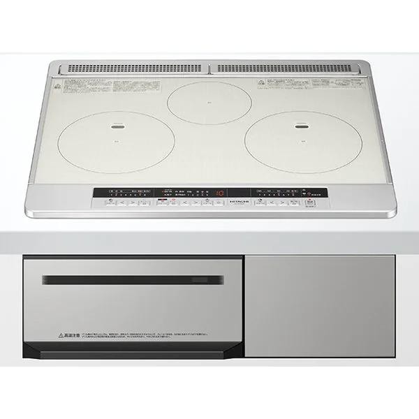 HITACHI 日立 ビルトイン 3口 IH クッキングヒーター HT-M7STF シルバー 4549873134307