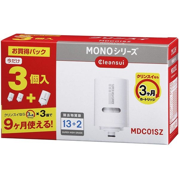 三菱ケミカル・クリンスイ cleansui  蛇口直結型浄水器 カートリッジ MDC01SZ　4962752006203