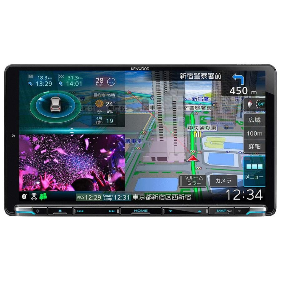 カーナビ ケンウッド(KENWOOD) 彩速ナビ MDV-M910HDL　4975514064908