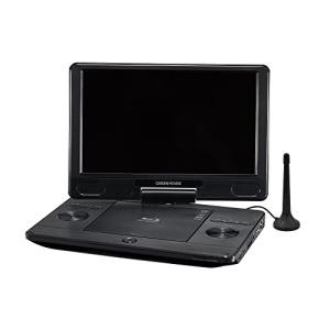グリーンハウス 11.6型ポータブルブルーレイディスクプレーヤー TV付き ブラック GH-PBD11BT-BK　4511677125881