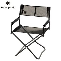 snow peak スノーピーク メッシュ FD チェア LV-077M-BK ブラック 4960589017065