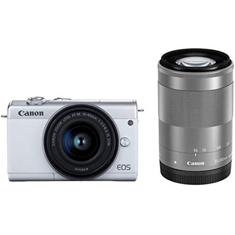 EOS M200 ダブルズームキット [ホワイト] 4549292142433