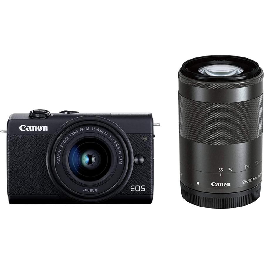 EOS M200 ダブルズームキット [ブラック] 4549292142983