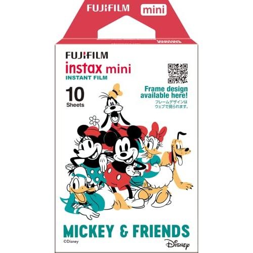 Fujifilm Instax Mini Mickey & Friends インスタントカラーフィルム 10枚入 4547410455229
