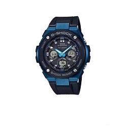 CASIO カシオ  G-SHOCK G-STEEL GST-W300G-1A2JF  ブルーxブラック 4549526156212