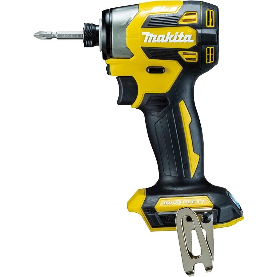 マキタ(Makita) 充電式インパクトドライバ  18Ｖ バッテリ・充電器・ケース別売 TD173DZFY  イエロー 0088381779180