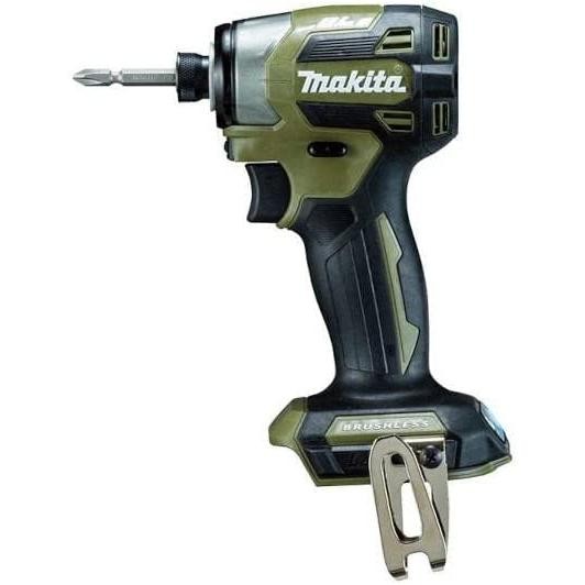 マキタ(Makita) 充電式インパクトドライバ  18Ｖ バッテリ・充電器・ケース別売 TD173DZO  オリ-ブ 0088381779203