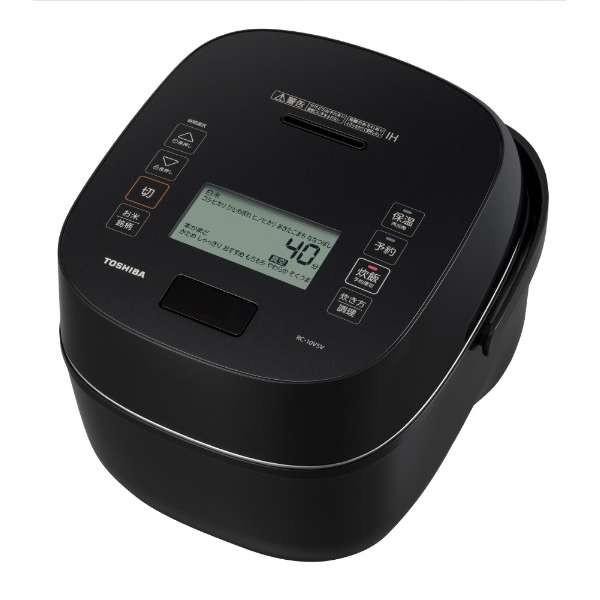 東芝 TOSHIBA 真空圧力IH炊飯器 RC-10VSV-K ブラック 4904530120077