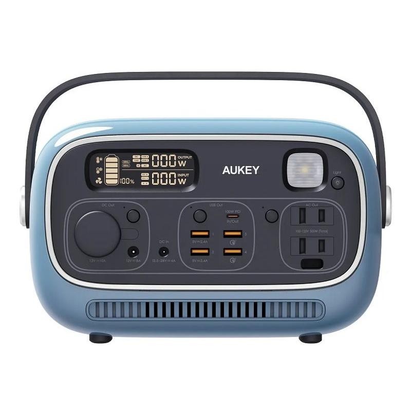 ポータブル電源 AUKEY(オーキー) PowerStudio PS-RE03 [ブルー]　0631390543015