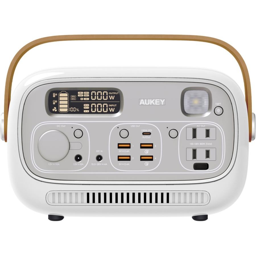 ポータブル電源 AUKEY(オーキー) PowerStudio PS-RE03 [ホワイト]　0692041999001