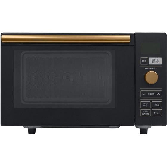 YAMAZEN 山善 フラットオーブンレンジ NERP-018FV-B ブラック 4983771192142