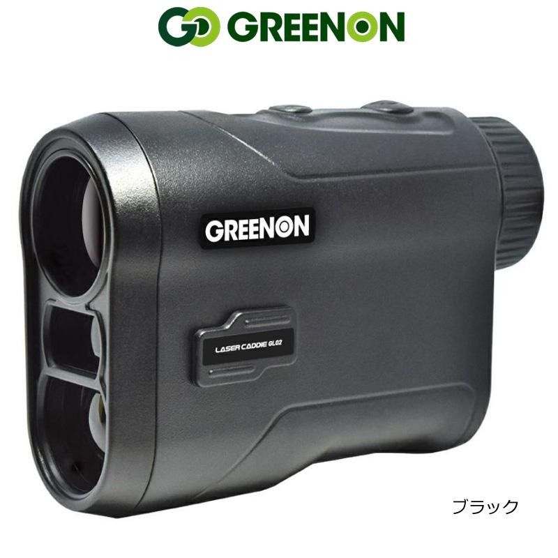 GREENON グリーンオン レーザー距離計 LASER CADDIE GL02 ブラック 4560323452178