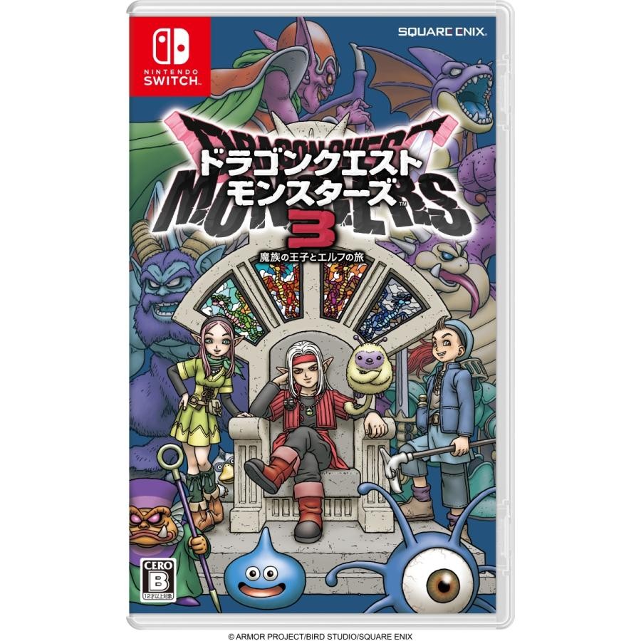 Switch ゲームソフト ドラゴンクエストモンスターズ3 魔族の王子とエルフの旅 4988601011594