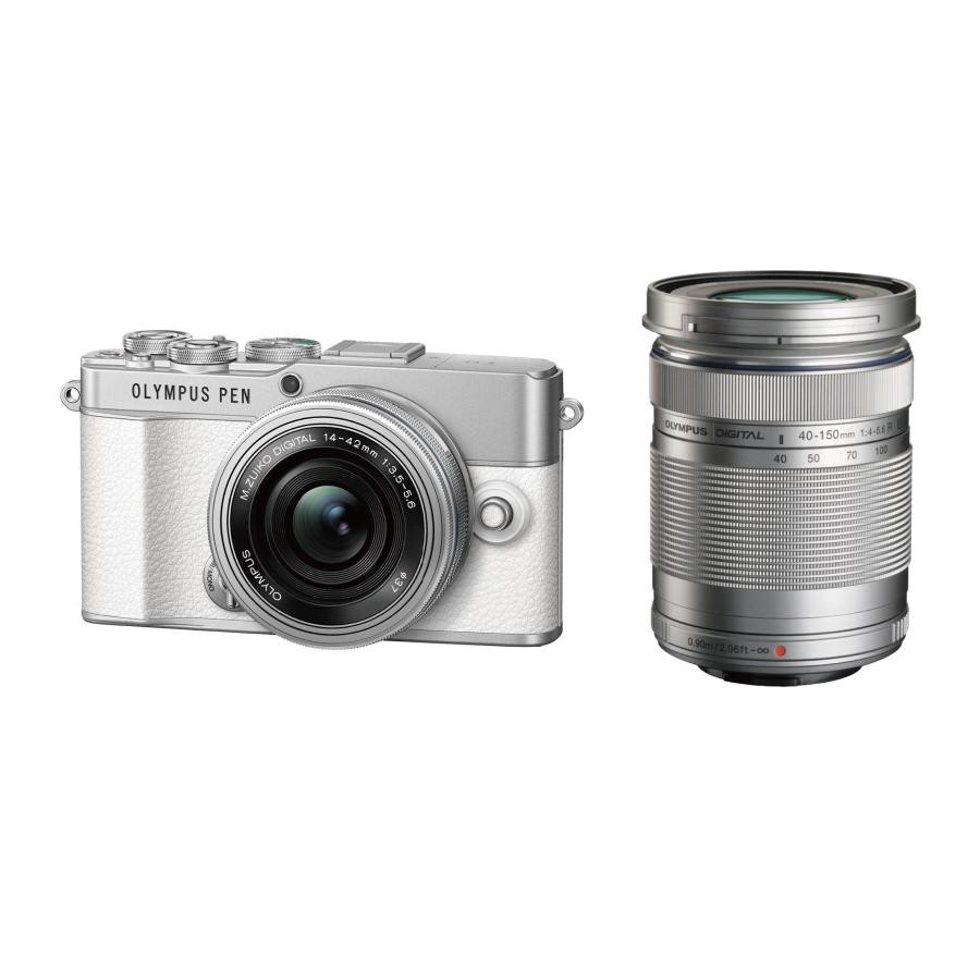 OLYMPUS PEN E-P7 EZダブルズームキット [ホワイト] 4545350055851