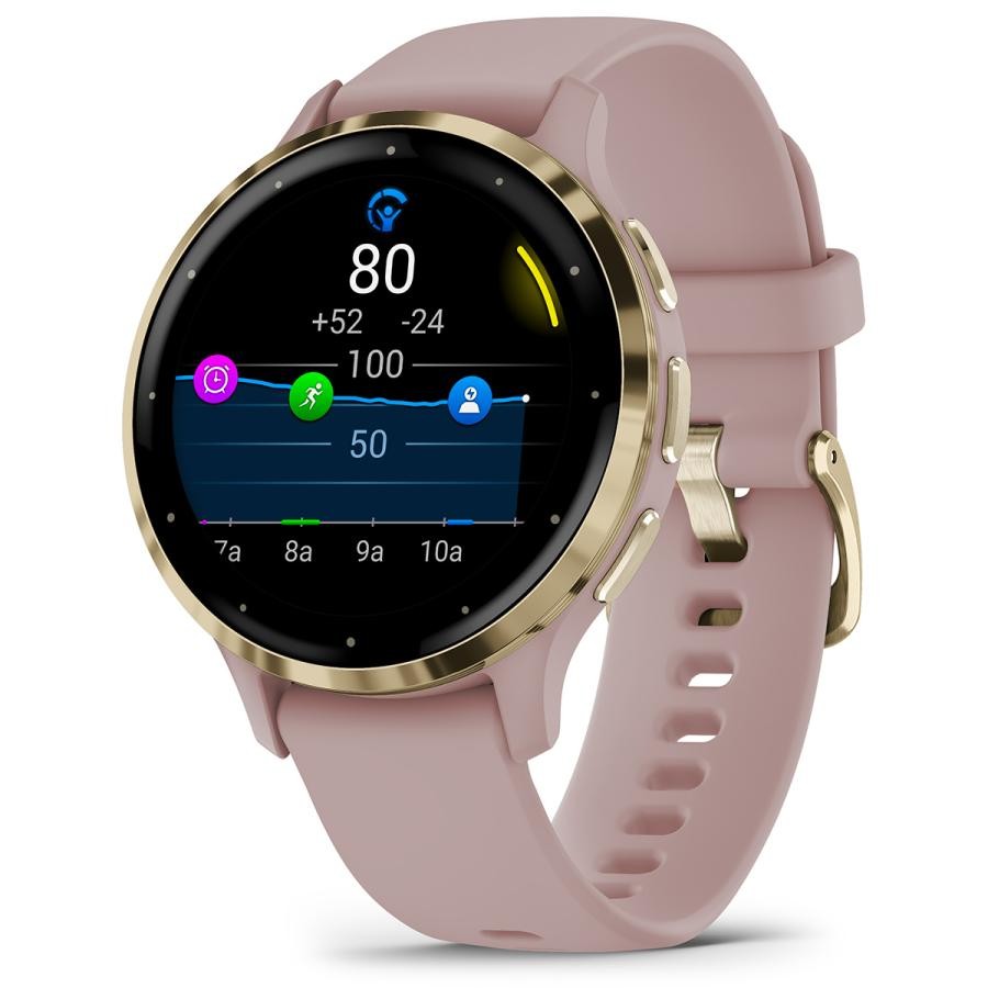 ガーミン GARMIN Venu 3S 010-02785-43  PINK DAWN PEACH GOLD 0753759329303