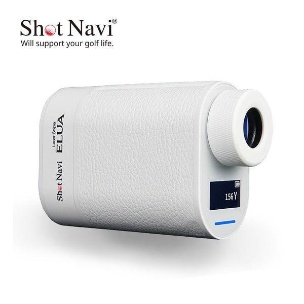 Shot Navi ショットナビ レーザー距離計 Laser Sniper ELUA ホワイト 4562201213345