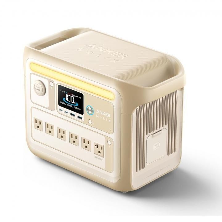 ANKER アンカー ポータブル電源 Solix C1000 Portable Power Station A1761521 ベージュ 4571411214240