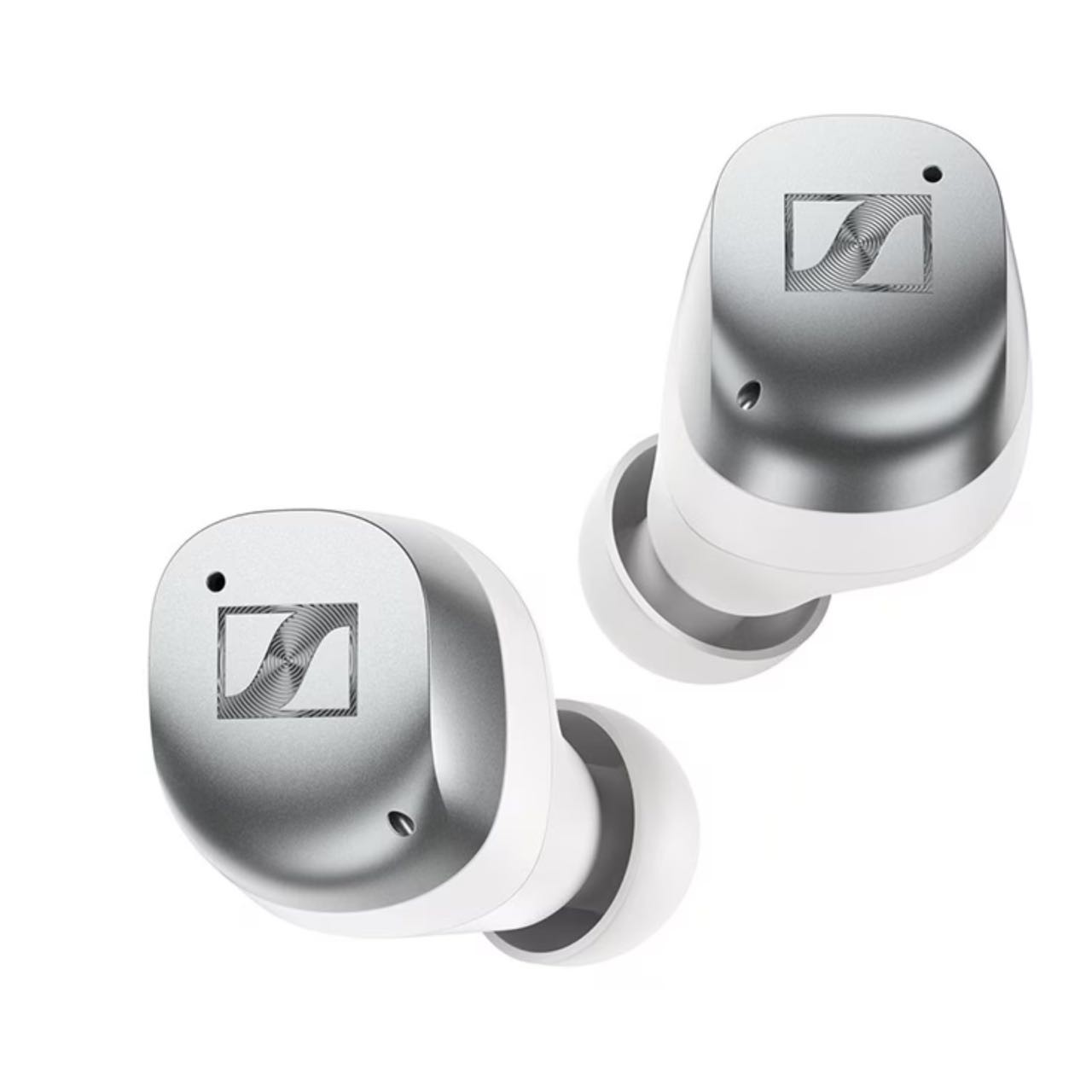 SENNHEISER ゼンハイザー 完全ワイヤレスイヤホン MOMENTUM True Wireless 4 White Silver MTW4-WHITE-SILVER 4260752332415