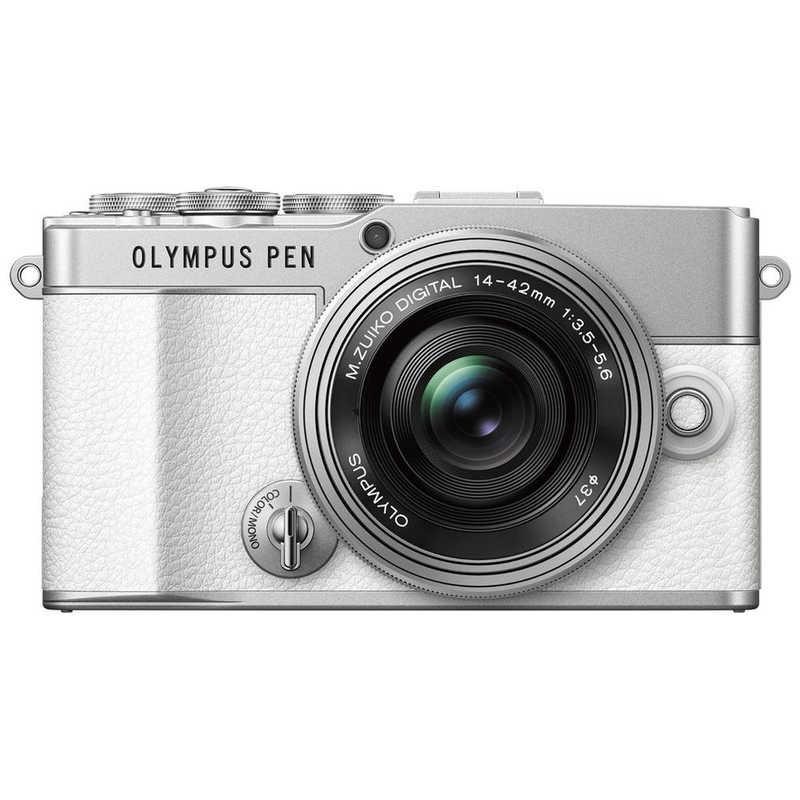 OLYMPUS PEN E-P7 14-42mm EZ レンズキット ホワイト 4545350053604