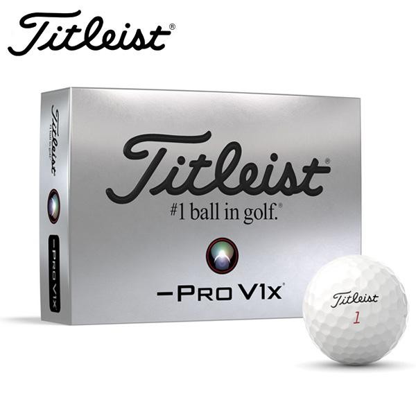 TITLEIST タイトリスト PROV1x ゴルフボール レフトダッシュ ホワイト 0196665639379