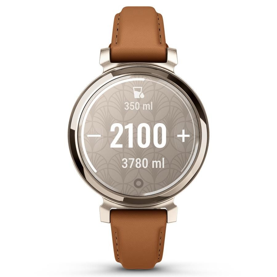 GARMIN ガーミン Lily 2 Classic 010-02839-50 Tan Leather,Cream Gold 0753759334734