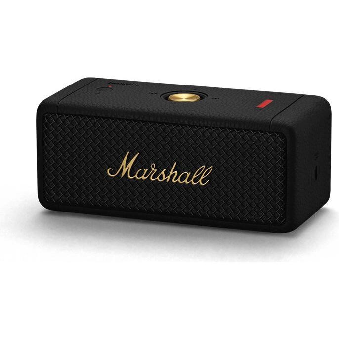 Marshall EMBERTON II ワイヤレスポータブル防水スピーカー BLACK AND BRASS  7340055391368